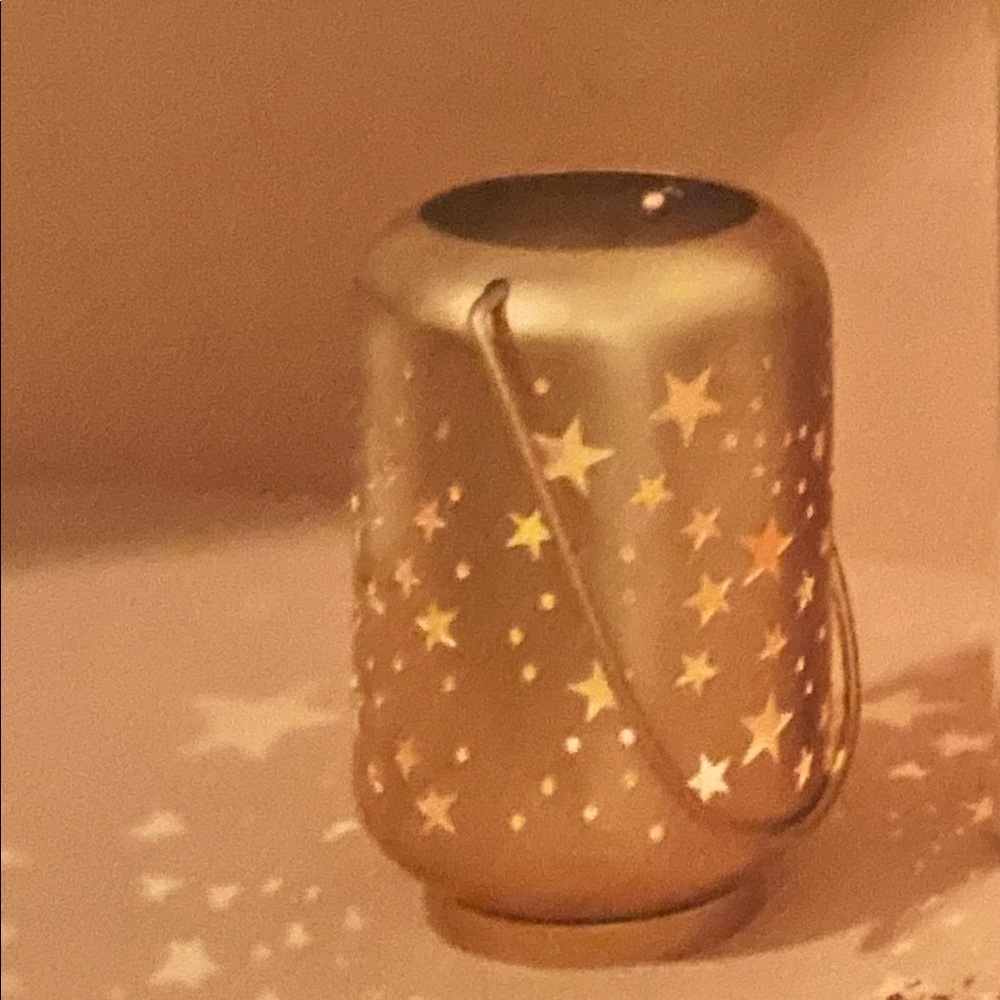 Rose gold lantern, NIB